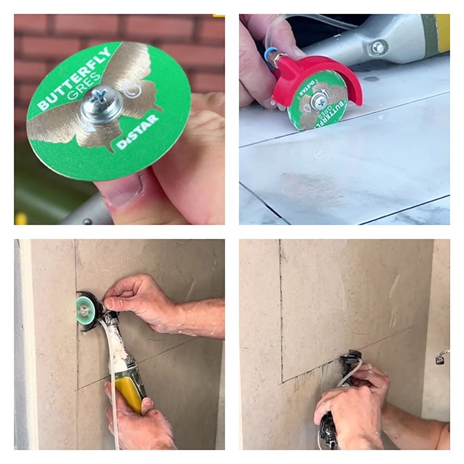 Фото работ диска Дистар и гравера Дистар диски и гравер для плитки