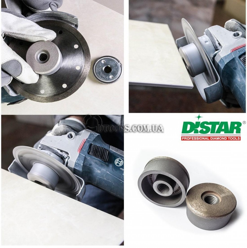 Гайка фреза DISTAR Grinding Nut для фасок по керамограниту - Доп. фото 1