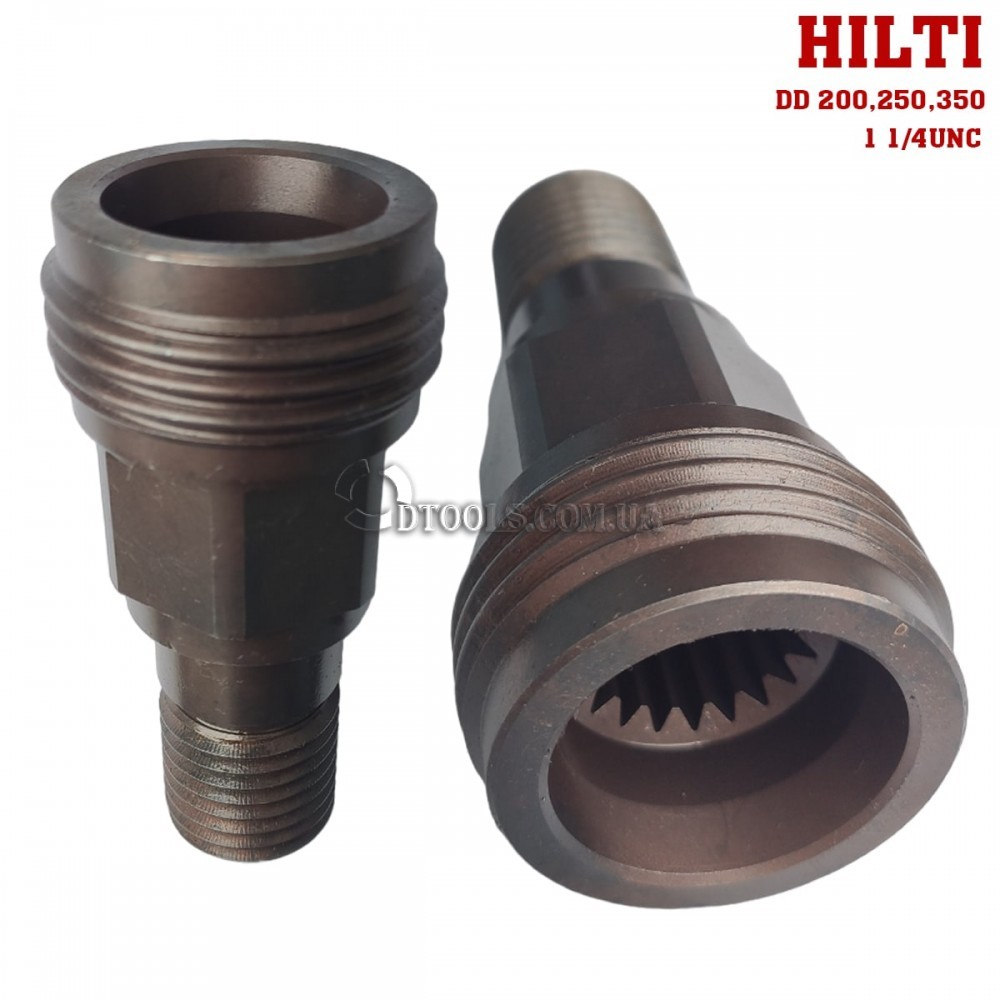 Переходник для установок HILTI DD200, 250, 350 на 1-1/4UNC - Доп. фото 1