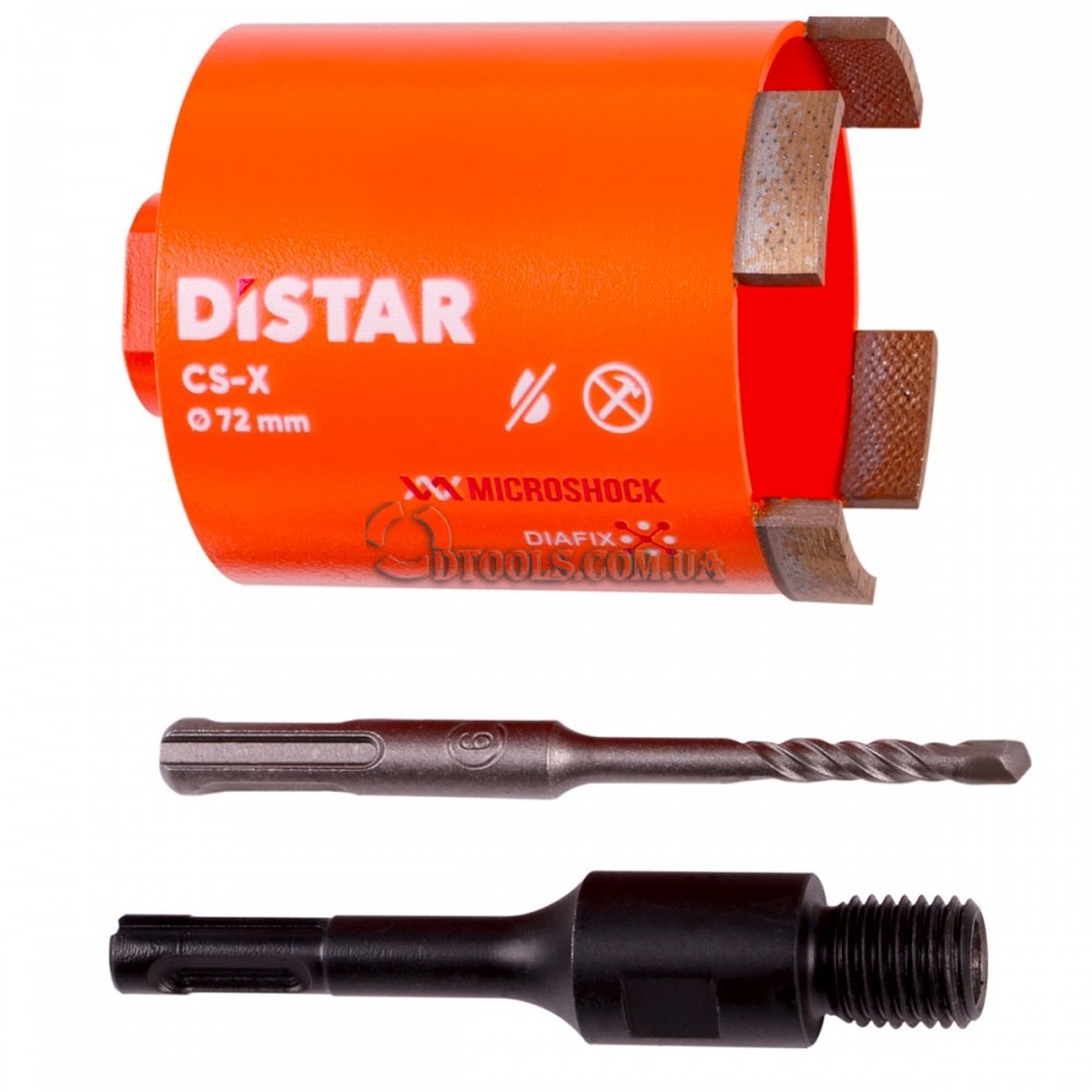 Коронка по бетону для подрозетников Distar CАСС CS-X SDS+ - Доп. фото 2