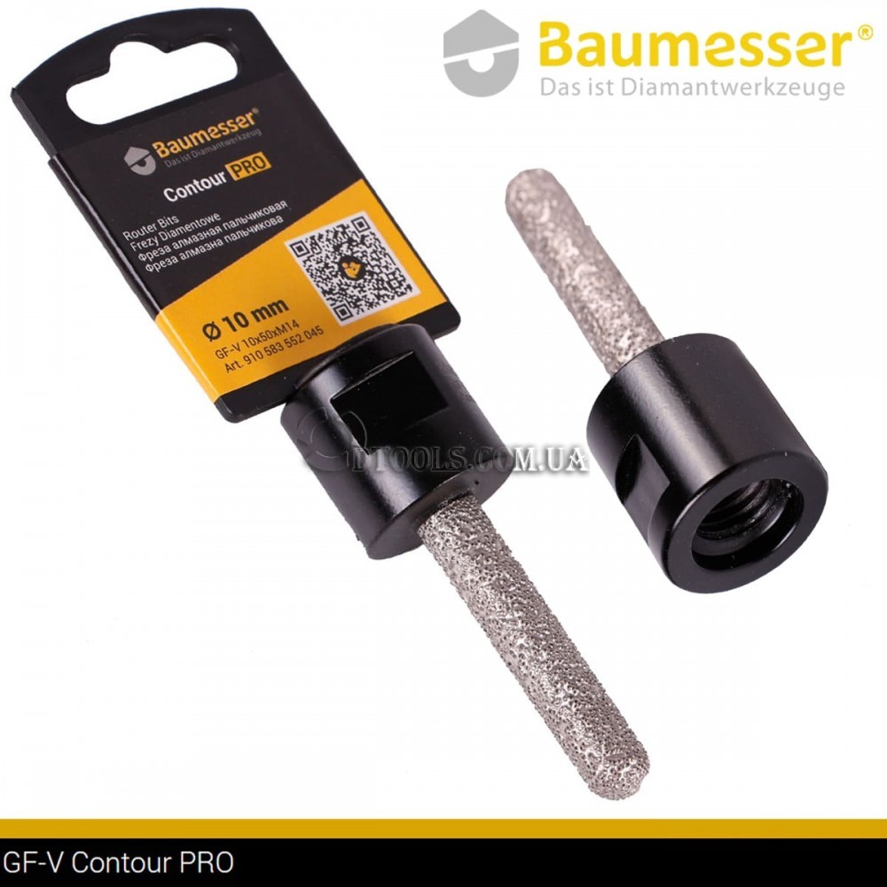 Пальчиковая фреза Baumesser Contour PRO GF-V - Доп. фото 2