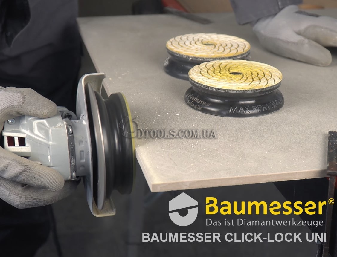Держатель для полировальных кругов Baumesser Click-Lock Uni - Доп. фото 2