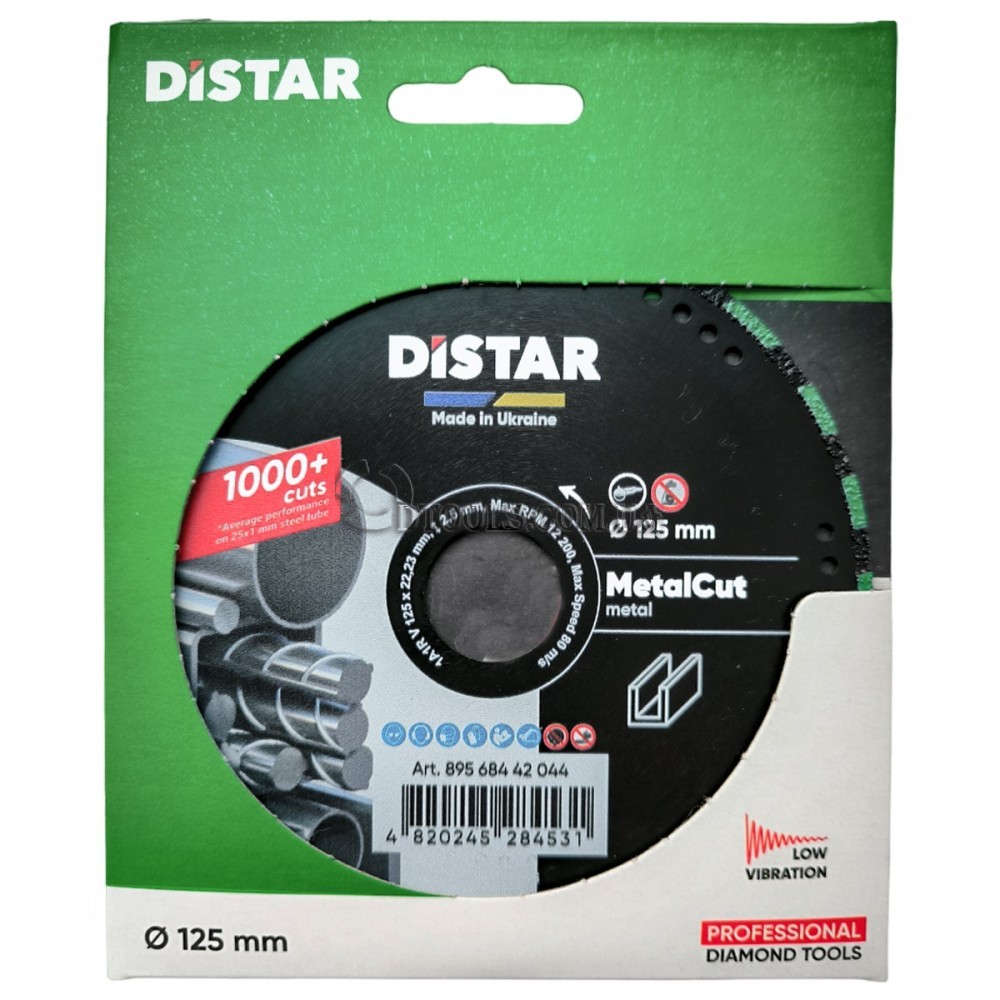 Алмазный круг по металлу 125 mm Distar Metal Cut - Доп. фото 4