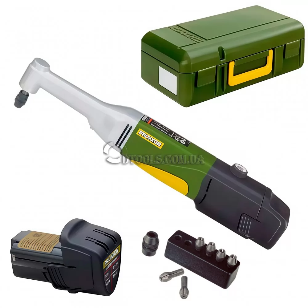 Набор с аккумуляторным угловым гравером PROXXON LWB/A 29805