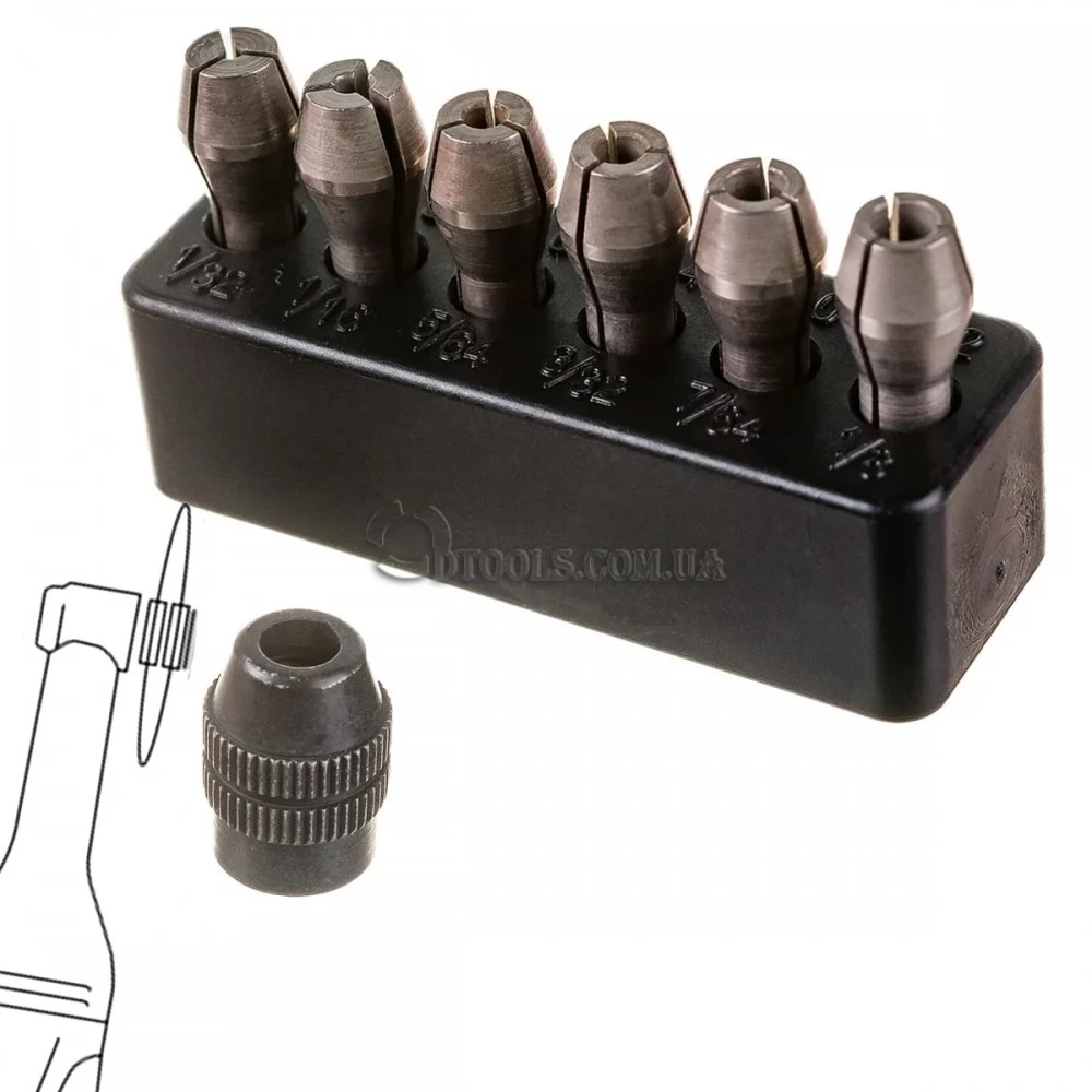 Набор стальных цанг Proxxon MICROMOT PR-28940 (1-3,2 мм)