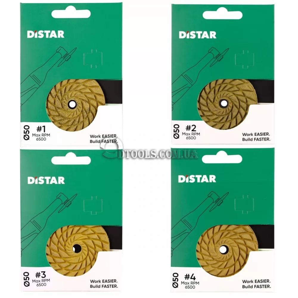 Полировальные круги для гравера Distar CoolPad 50 mm