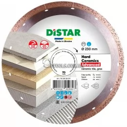 Алмазный диск Distar Hard Ceramics Advanced по керамограниту — 230x1,6x10x25,4 Advanced
