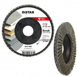 Алмазный FLAP диск Distar Scrub - быстрая шлифовка