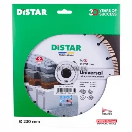 Круг алмазный Distar Universal сегментный — ⌀232x2.3x10x22.23