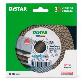 Алмазный диск-фреза Distar PRO Gres — 115x1,9x8/20x22,23